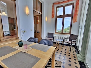 Veranda mit Essplatz