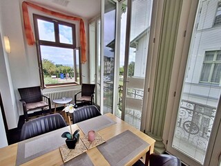 Veranda mit Essplatz