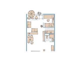 Ferienwohnung Heiligenhafen Grundriss 21