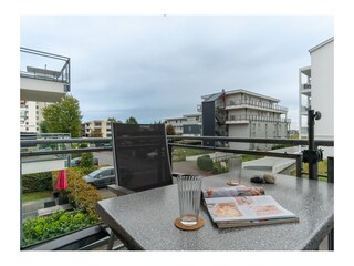 Balkon in Südlage