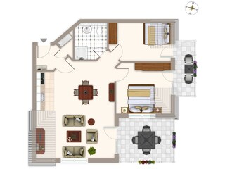 Grundriss Fewo