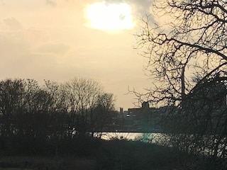 Blick von Terrasse & Balkon auf die Schlei (Dez)