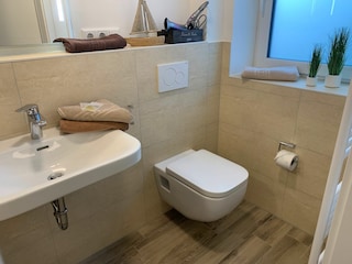 Das neue Duschbad.
