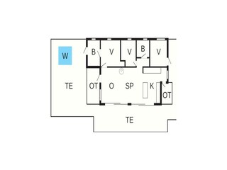 Maison de vacances Marielyst Plan d'étage 41