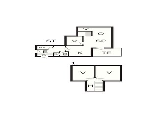 Vakantiehuis Fåvang Grondplan 23