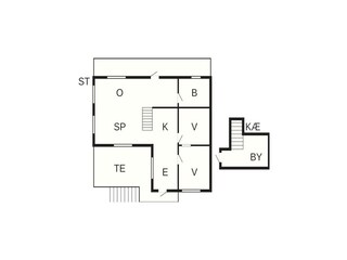 Casa per le vacanze Grohed Pianta del piano 21