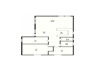 Holiday house Balka Strand Floor Plan 2