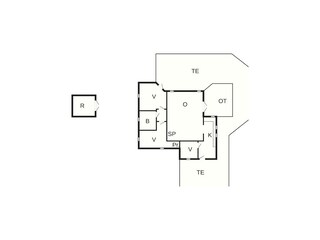 Casa de vacaciones Høll Plano de planta 42