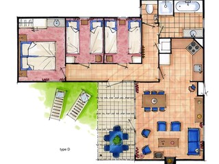 Bungalow Sint Maartenszee Floor Plan 40
