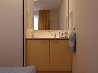 Additional sink in bedroom