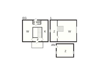 Vakantiehuis Hölö Grondplan 4
