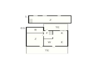 Holiday house Vaeggerløse Floor Plan 42
