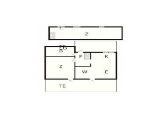 Ferienhaus Vaeggerløse Grundriss 25