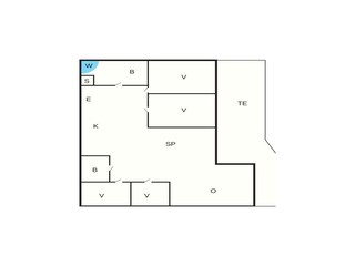 Ferienhaus Saltum Grundriss 44