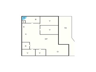 Ferienhaus Saltum Grundriss 43