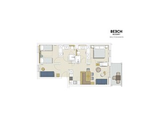 Apartamento Lübow  32