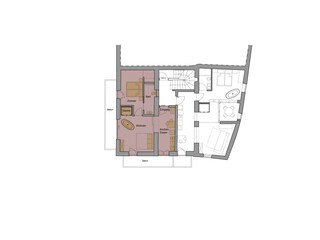 Appartamento per vacanze Tramin Pianta del piano 20