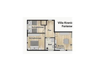 Apartamento de vacaciones Binz Plano de planta 30