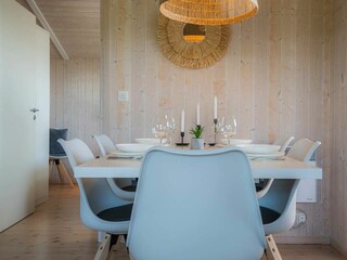 Essbereich im Wohnzimmer