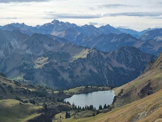 Blick auf Seealpsee