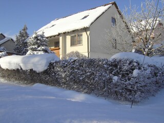 Haus im Winterzauber