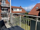 Blick vom Balkon