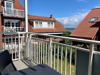Blick vom Balkon
