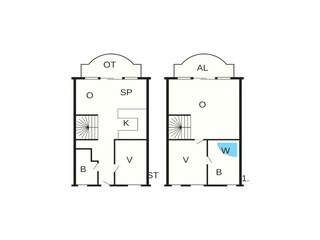 Maison de vacances Vaeggerløse Plan d'étage 23