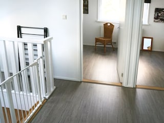 Landung im obersten Stockwerk