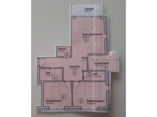 Appartamento per vacanze Carolinensiel Pianta del piano 23