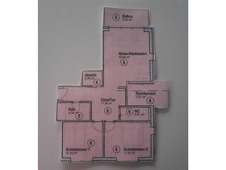 Ferienwohnung Carolinensiel Grundriss 16