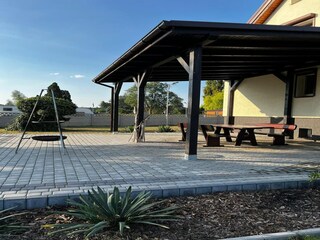 Ferienhaus Nowe Warpno Außenaufnahme 2