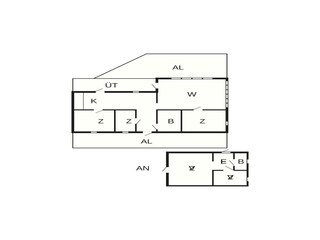 Vakantiehuis Lysekil Grondplan 18
