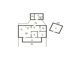 Vakantiehuis Åhus Grondplan 27