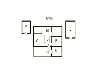 Vakantiehuis Hörvik Grondplan 7