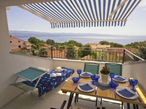 Ferienwohnung  Blue mit Meerblick und Whirlpool