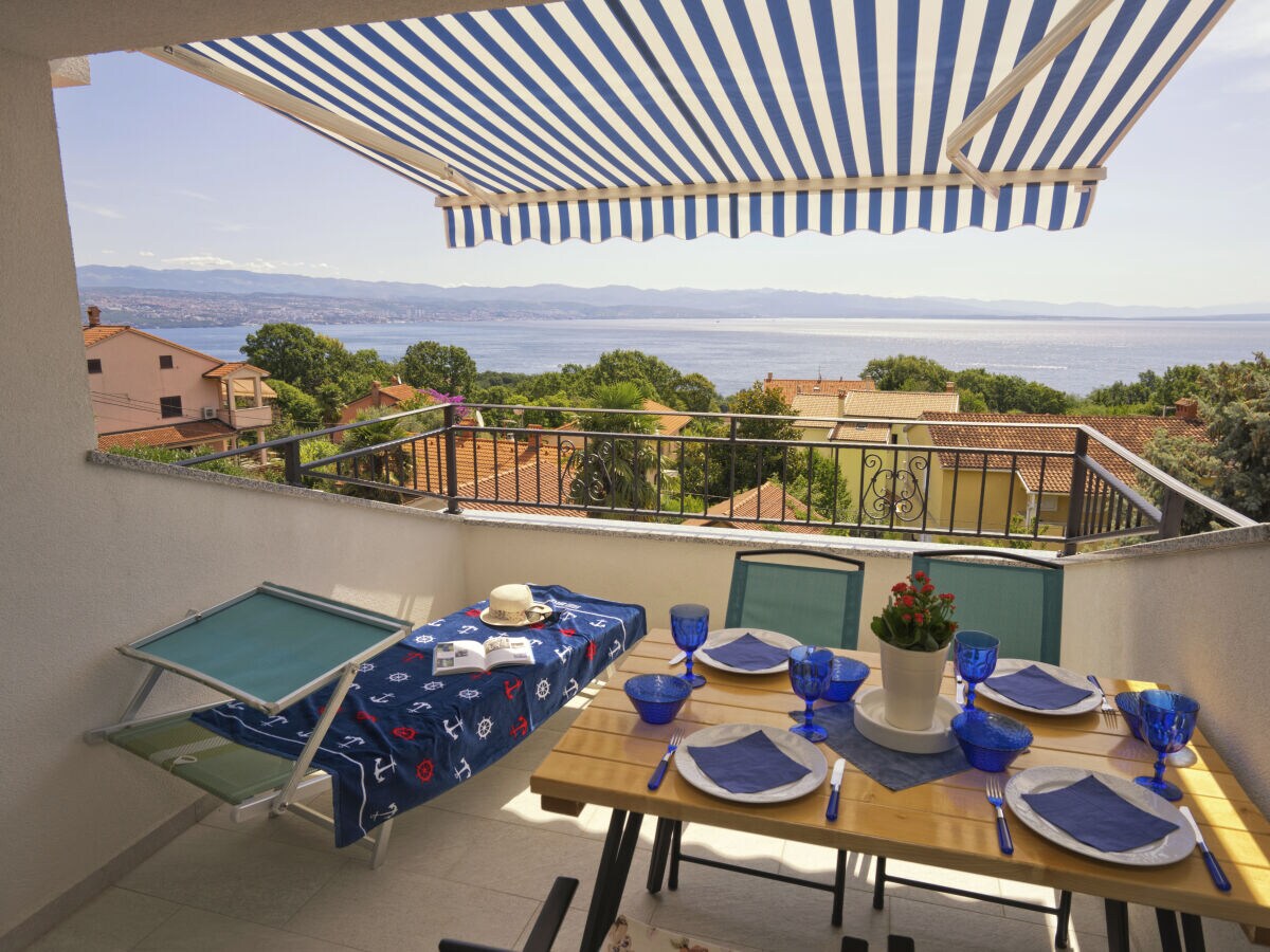 Balcony with sea view