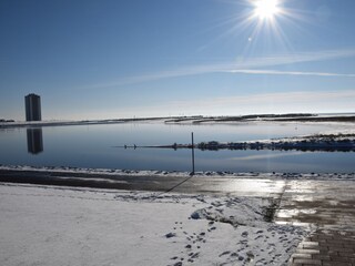 Büsum in Winter