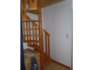 Treppe zum Studio