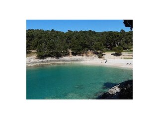 Strand in Pula Lungomare