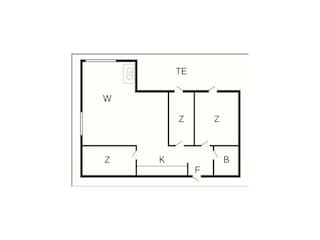 Holiday house Blokhus Floor Plan 45