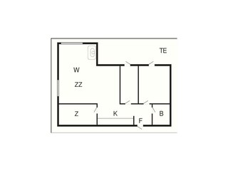 Casa per le vacanze Blokhus Pianta del piano 5