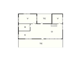 Casa per le vacanze Hovborg Pianta del piano 43