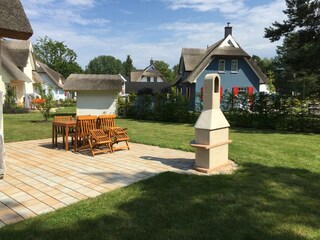 Terrasse mit Grill