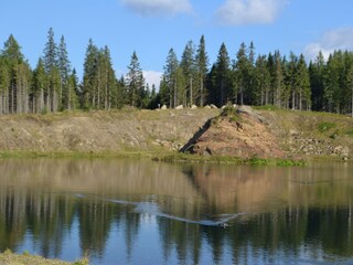 Ausflug zum Backstausee 20 min entfernt