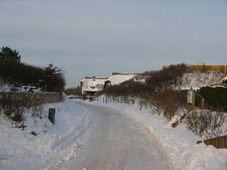 Lale Andersen Haus im Winter