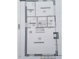 Vakantieappartement De Cocksdorp Grondplan 29