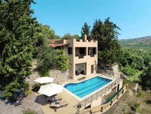 Holiday park Ferienhaus mit Pool und Panoramablick in Kalamitsi Alexandrou - Vrises - image1