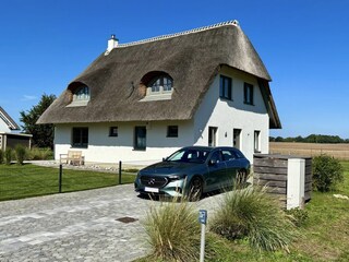 umzäuntes Grundstück