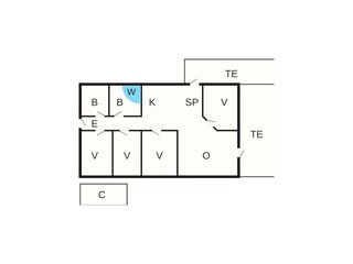 Holiday house Humble Floor Plan 36